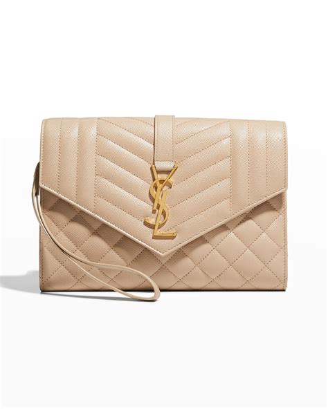 ysl vip clutch bag|ysl clutch bag saweetie.